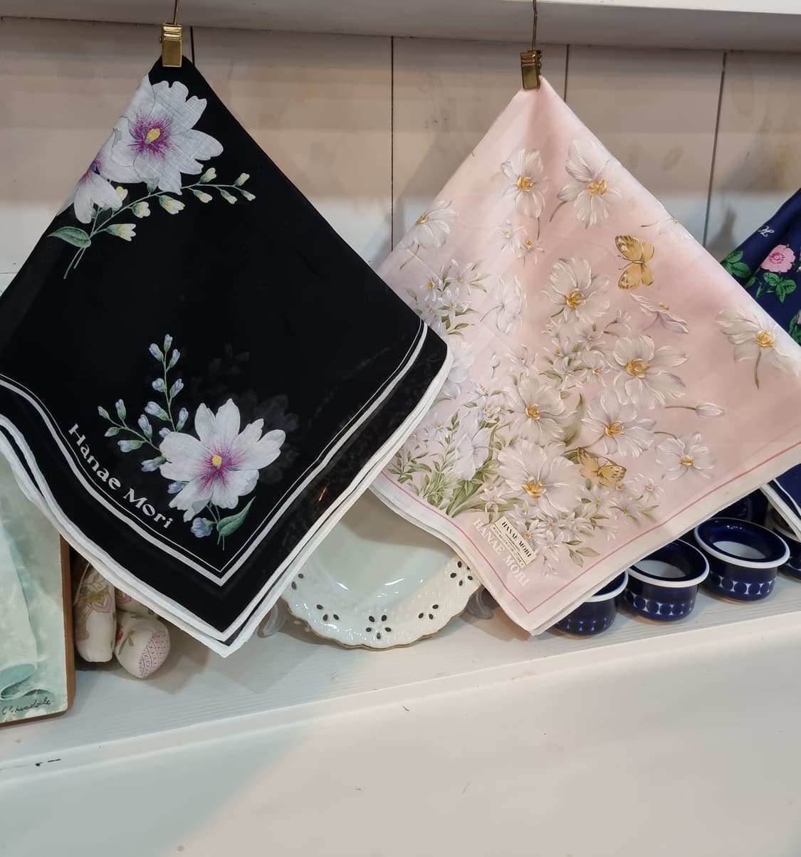 하나에모리 손수건8종일괄 플라워 패턴 스카프 상품이미지3