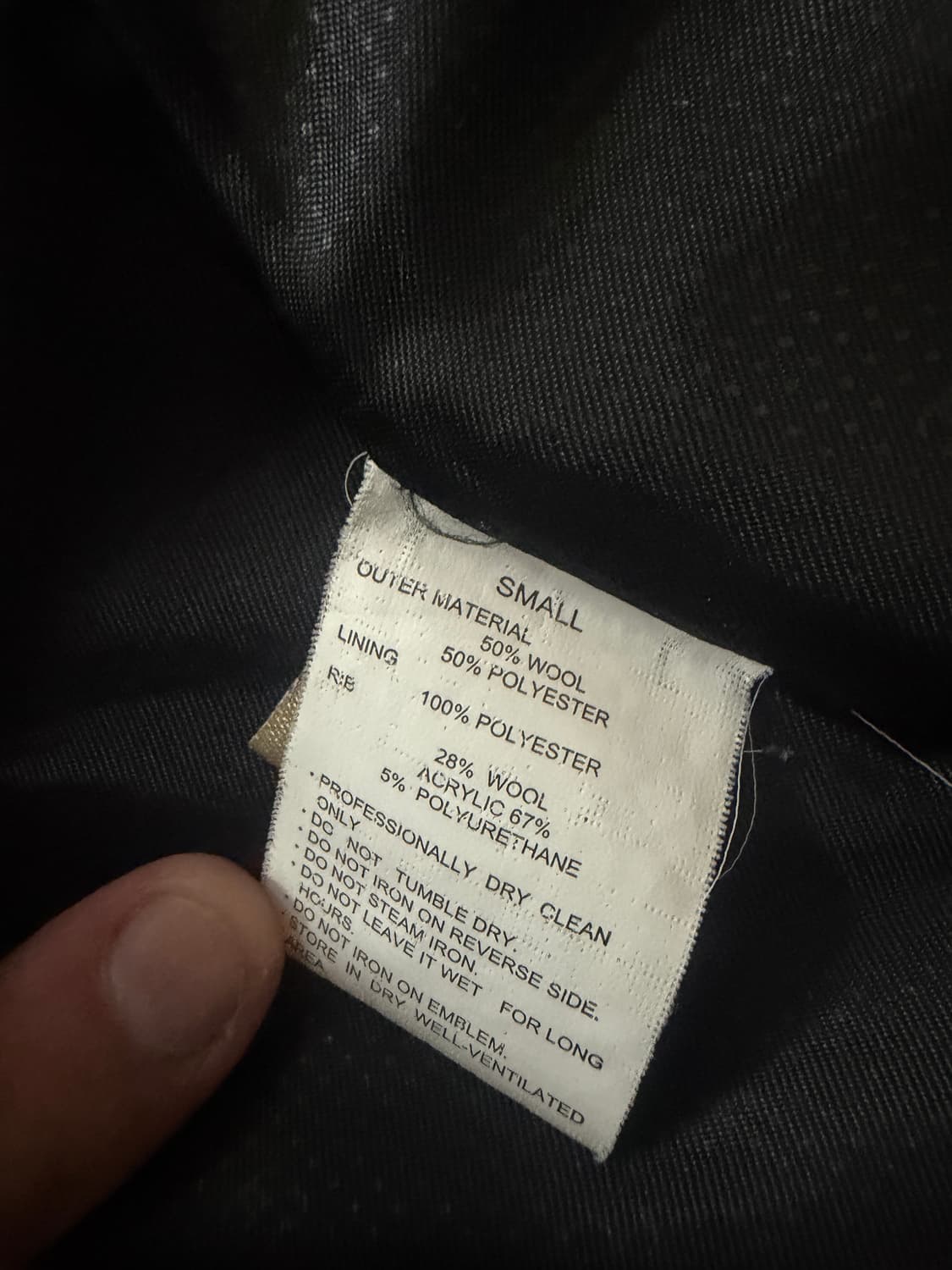 스투시 더블 울 코트 상품이미지6