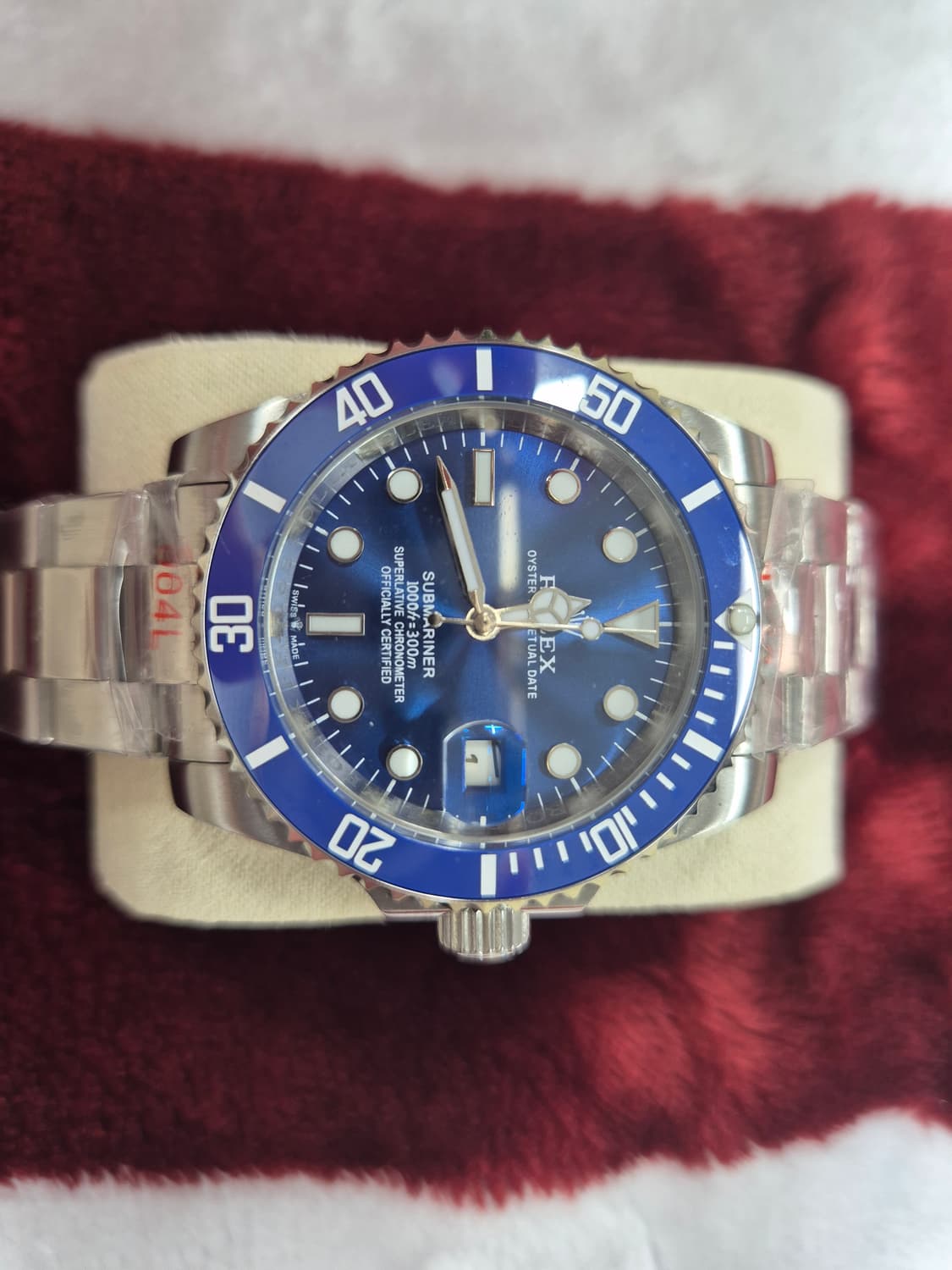 롤렉스 서브마리너 오토매틱 청판블루 손목 시계 상품이미지3