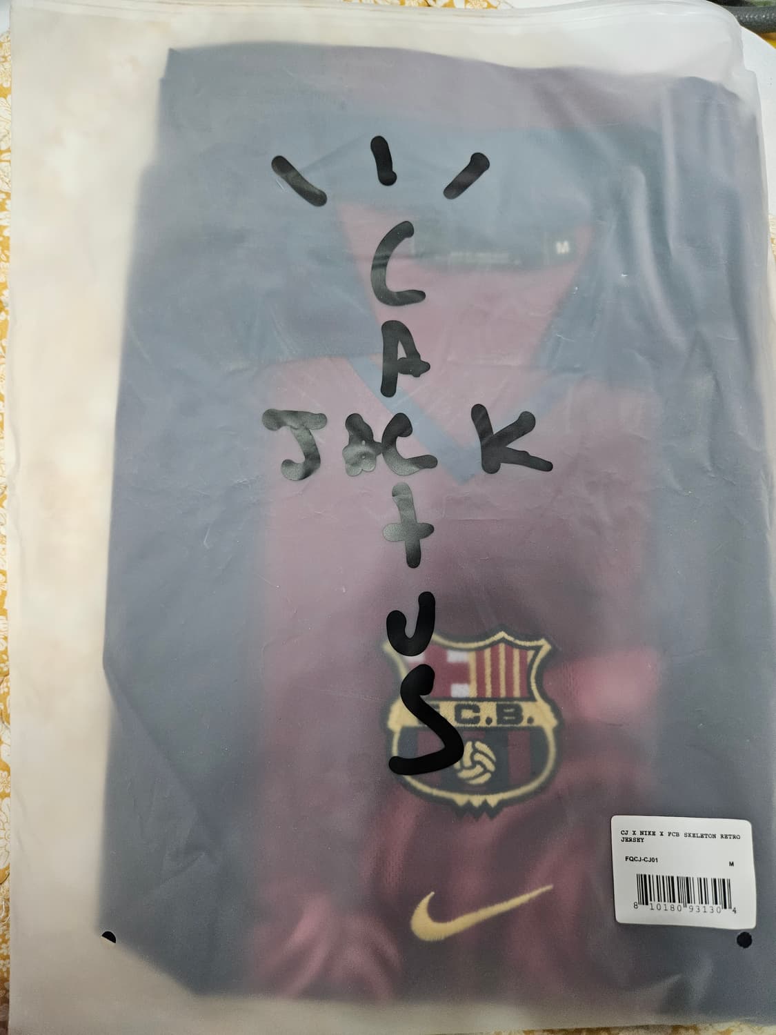 바르샤 x 스캇 레트로 저지 상품이미지1