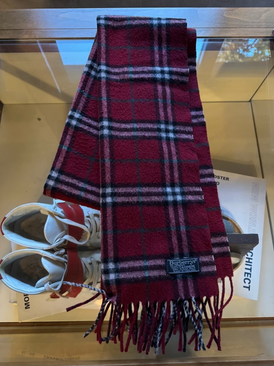 버버리 캐시미어 머플러 상품이미지7