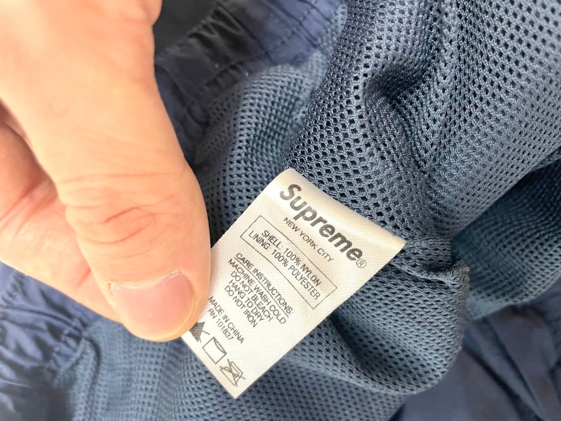 [M]슈프림 트랙팬츠 네이비 상품이미지2