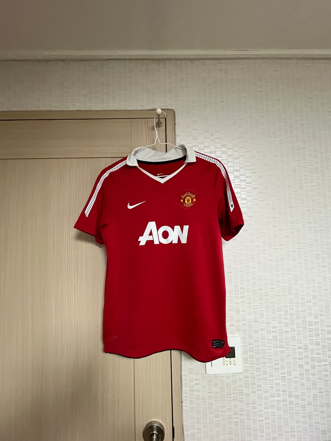 [유소년L] 맨유 10-11 홈 유니폼 박지성 마킹 판매 상품이미지1