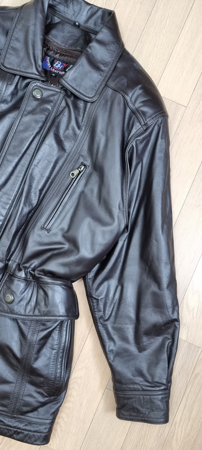 MONES LEATHER 소가죽 덕다운 자켓 M _ 남성 상품이미지4