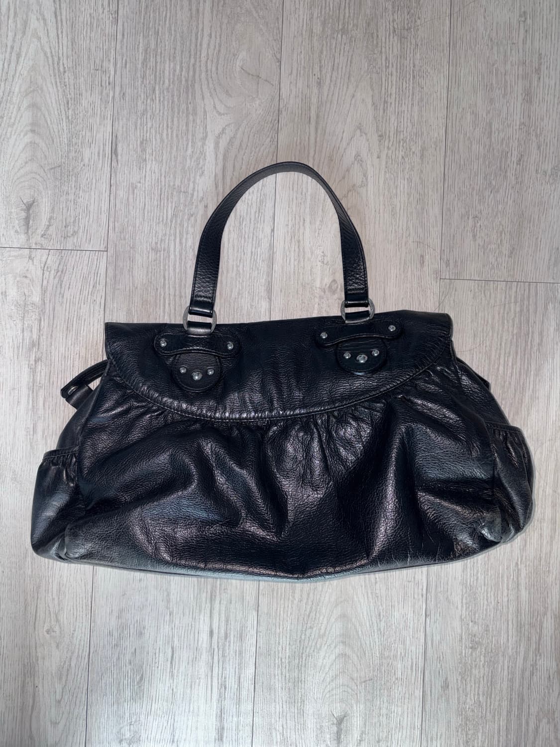 LONGCHAMP 롱샴 빈티지 레더 숄더백 상품이미지2