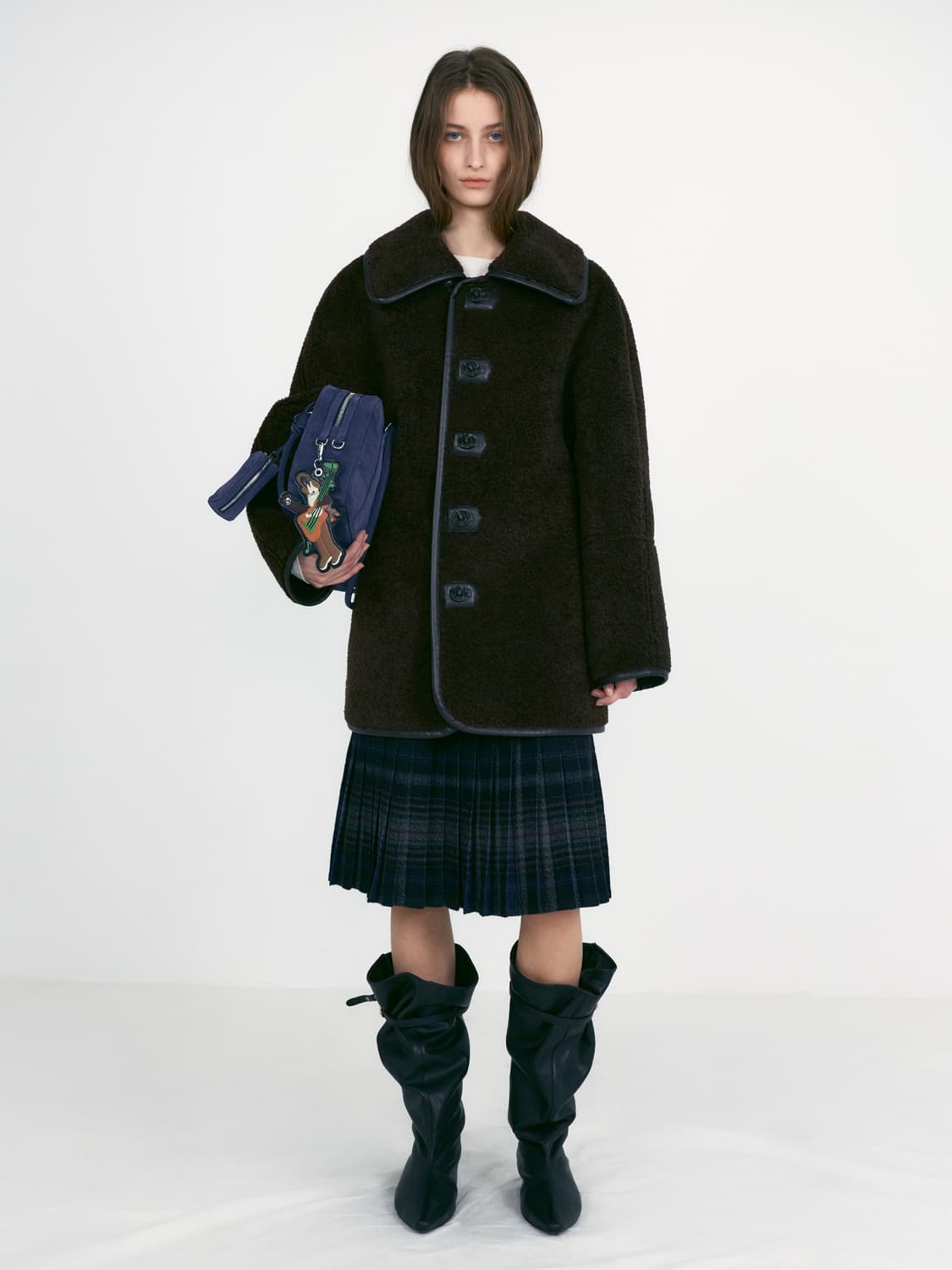 로우클래식 리버시블 셔링 자켓 상품이미지1