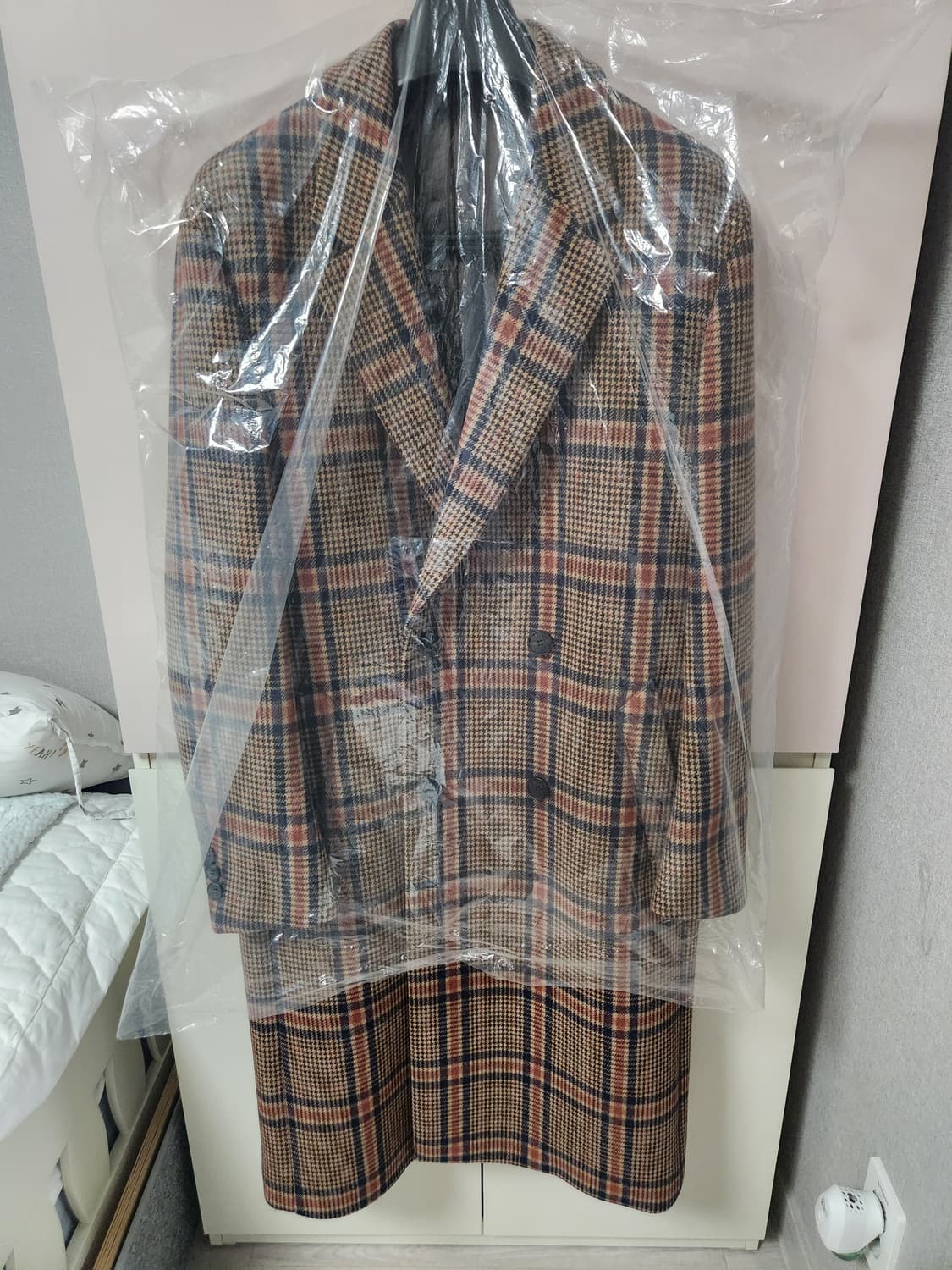 마마가리 우영미  체크  코트 상품이미지10