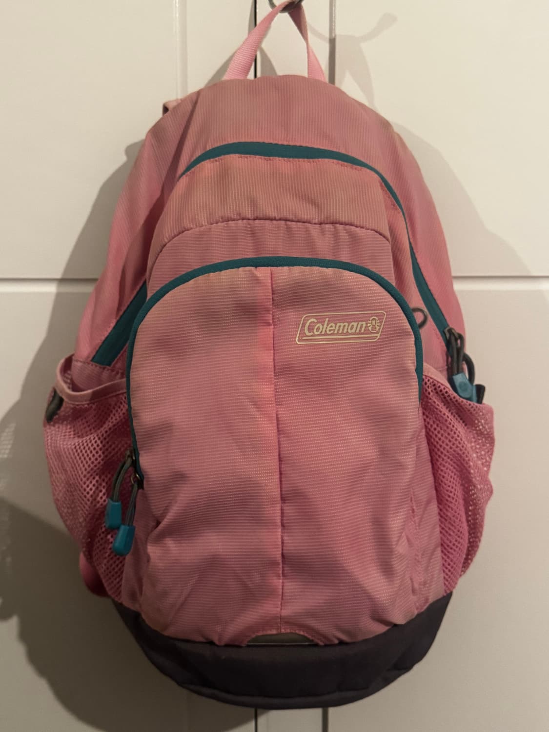 coleman mini backpack (baby pink) 상품이미지1