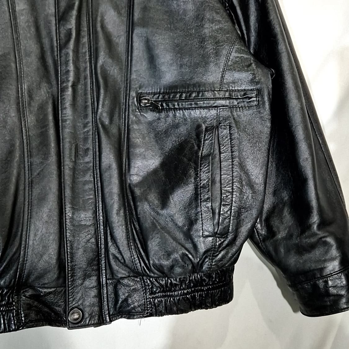 Panter 양가죽 봄버 자켓 상품이미지3