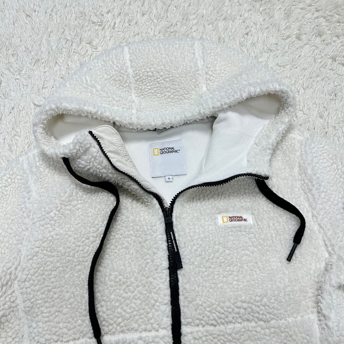 National Geographic White Fleece  상품이미지5