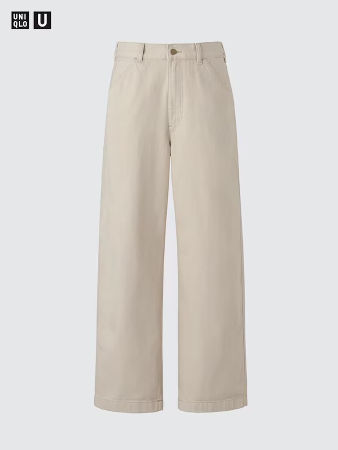 유니클로 U 와이드핏 컬러진 / 내츄럴 28 상품이미지1