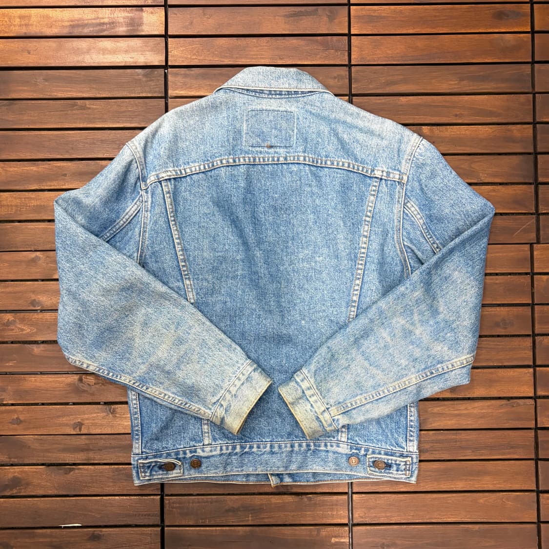 80s 리바이스 70506 USA 데님 자켓 (L) 상품이미지5
