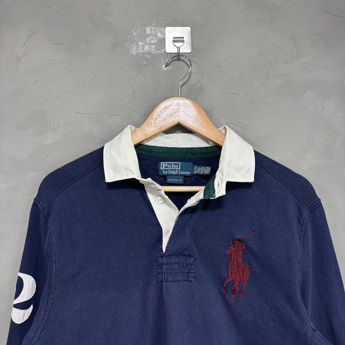 폴로 랄프로렌 빅포니 럭비티 네이비 상품이미지2