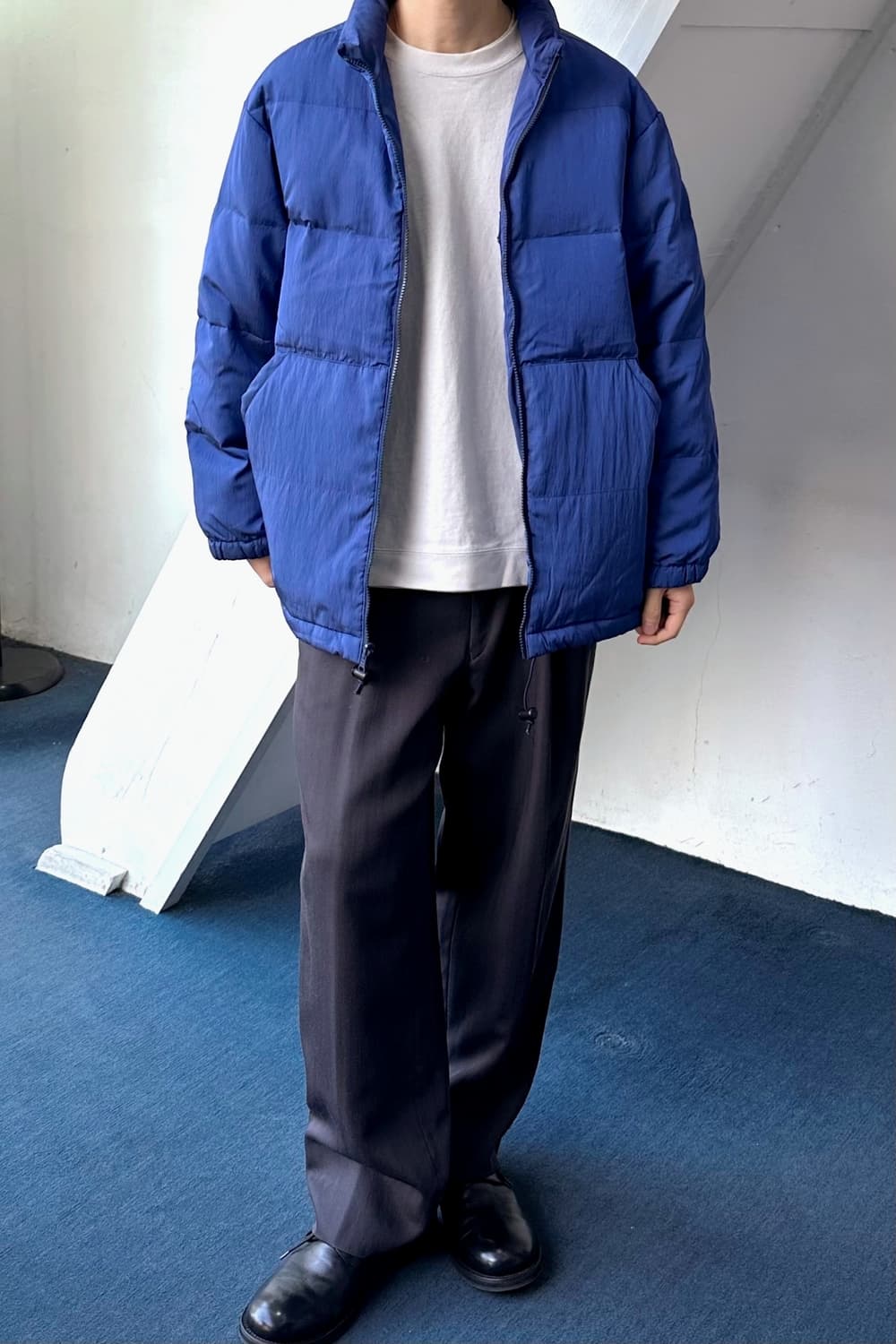 High gauge poly nylon string down parka 상품이미지6