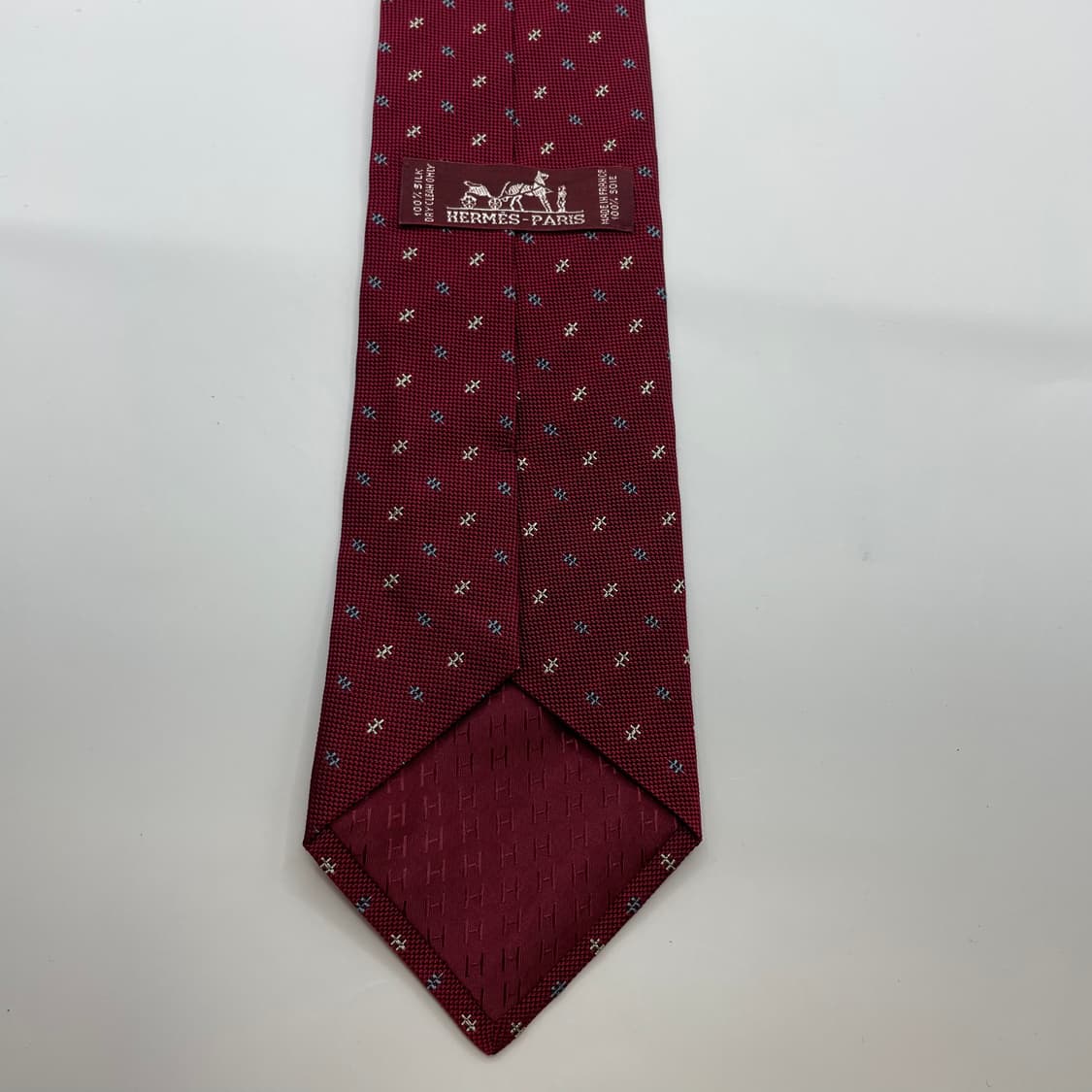 714) 에르메스(HERMES) 패턴 넥타이 상품이미지2