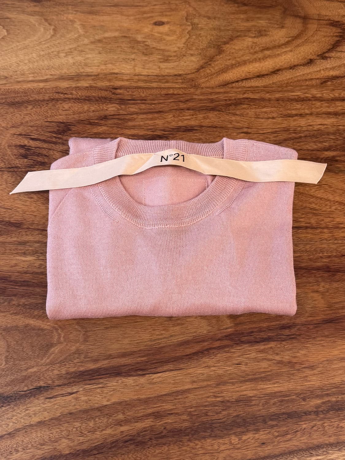 N21 롱슬리브 라운드 니트 상품이미지1