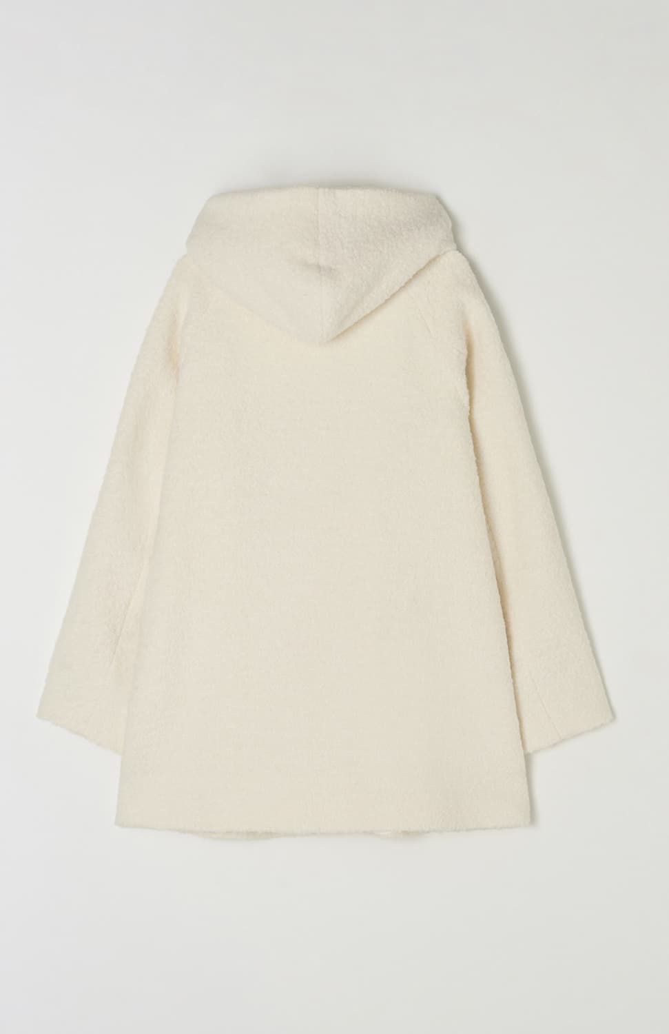 스프링크로커스 후디 하프코트 아이보리 상품이미지3