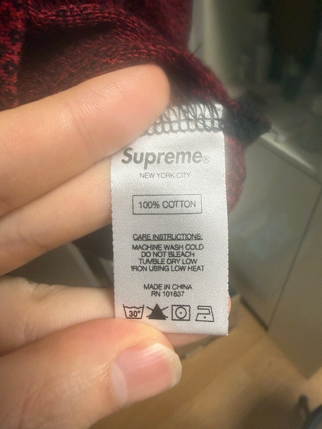 16fw 슈프림 페이즐리 폴로 셔츠 XL 상품이미지4