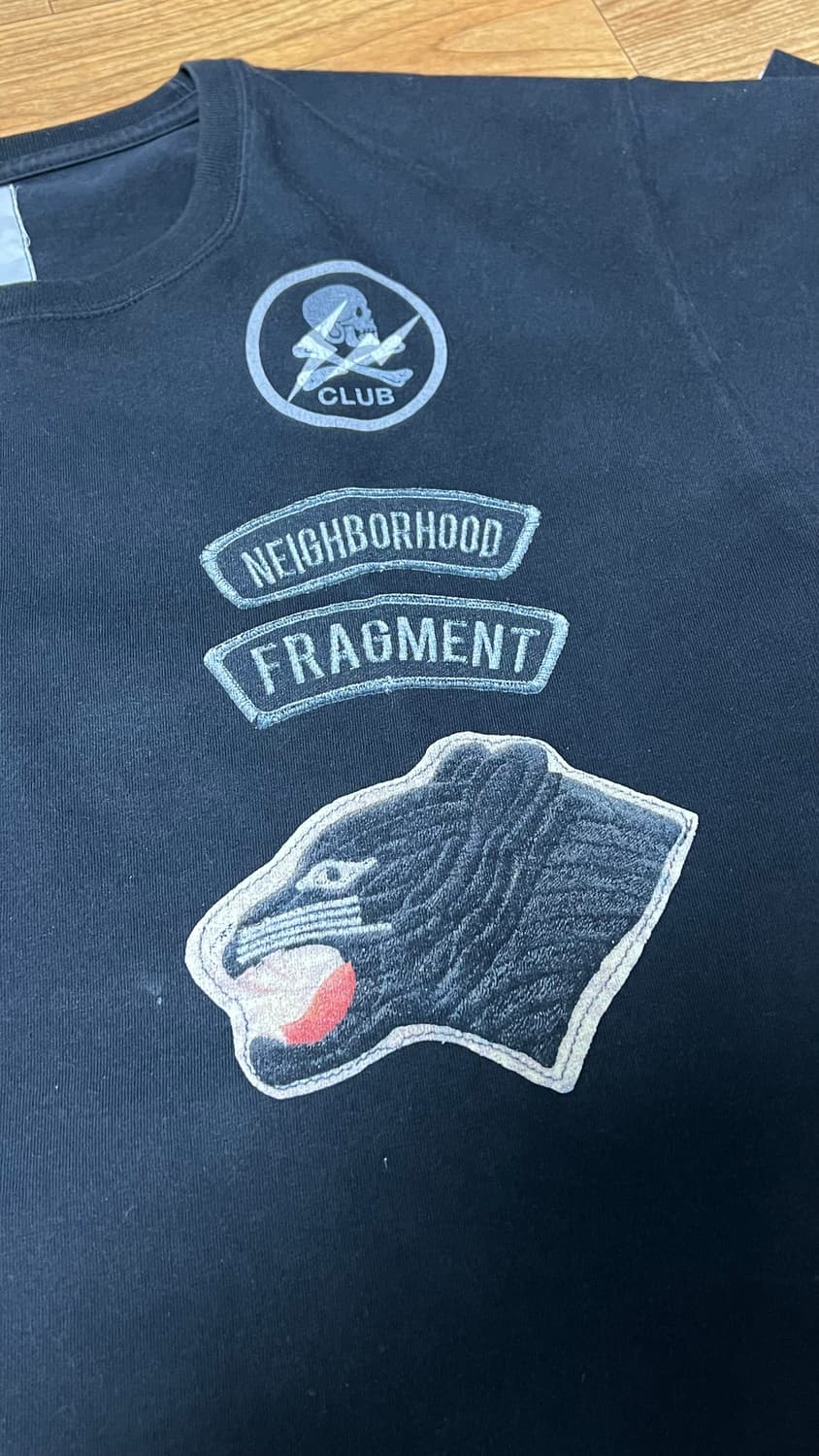 Neighborhood X Fragment Design 전사 프린트 티 상품이미지4