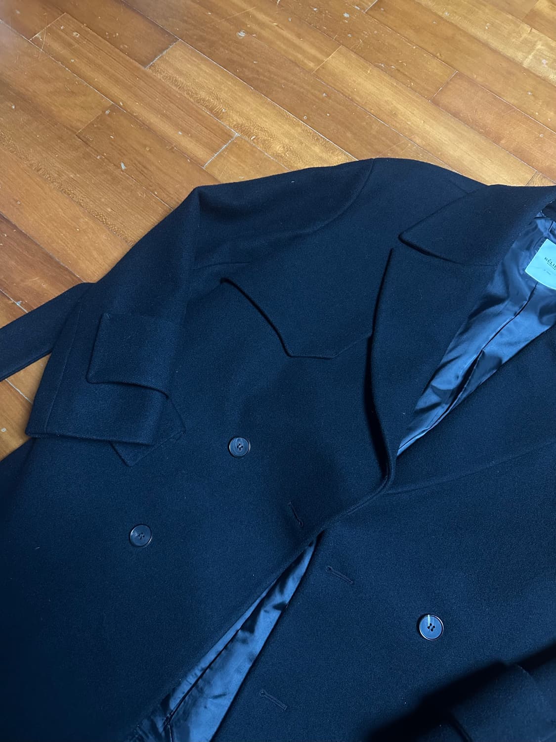 벨리에 울 트렌치 코트 S  상품이미지2