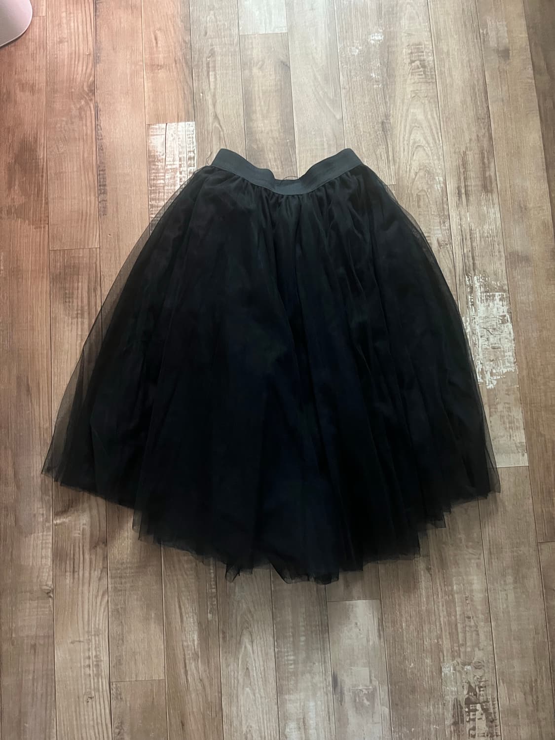 빈티지 블랙 레이스 치마 상품이미지1