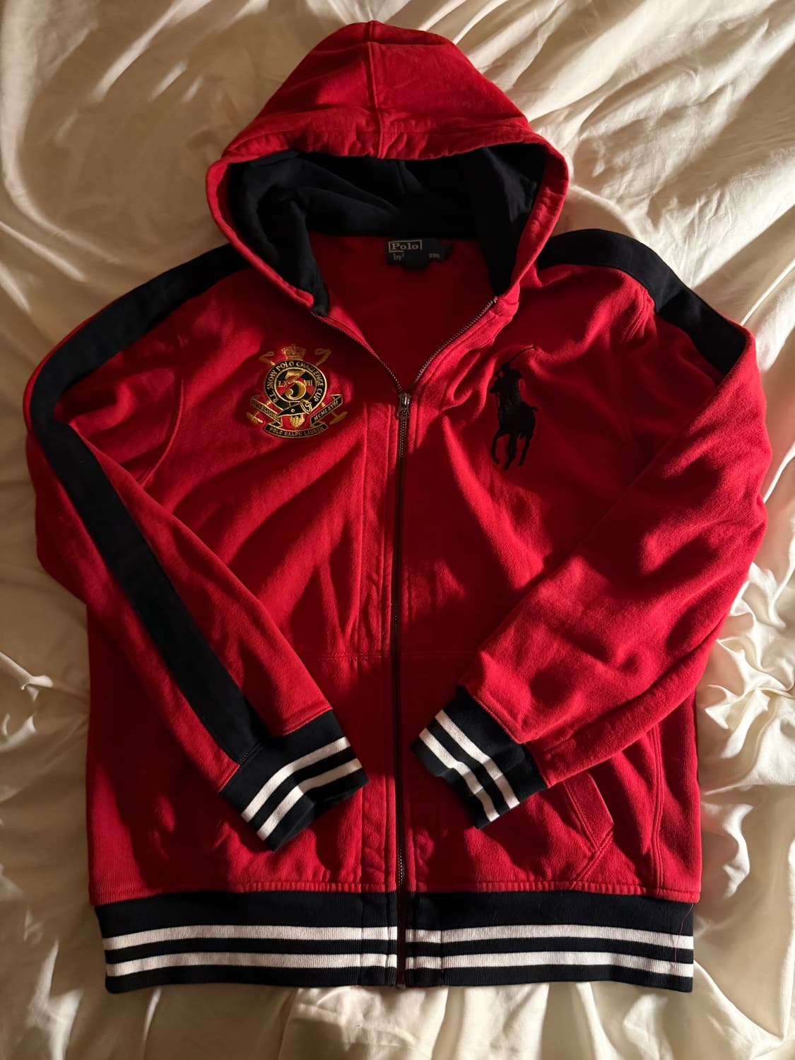 폴로 빅포니 스노우챌린지컵 후드집업 상품이미지1