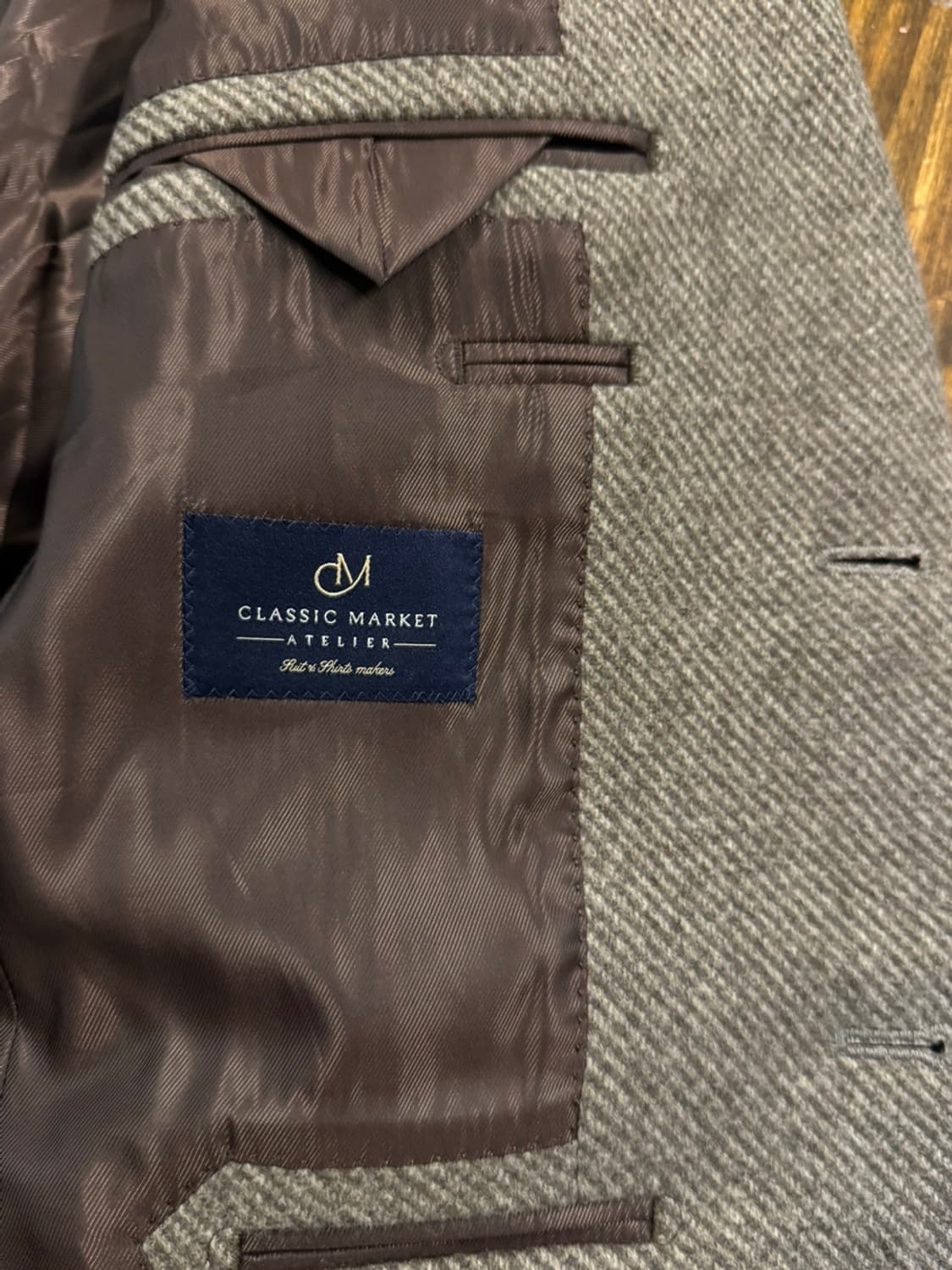 클래식마켓 테일러드 자켓 슬림100 상품이미지7