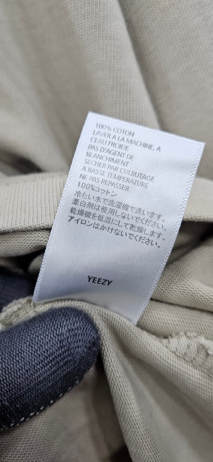 (희귀매물)이지 X 웨스 랭 버드 스켈레톤 롱 슬리브 XL 상품이미지7