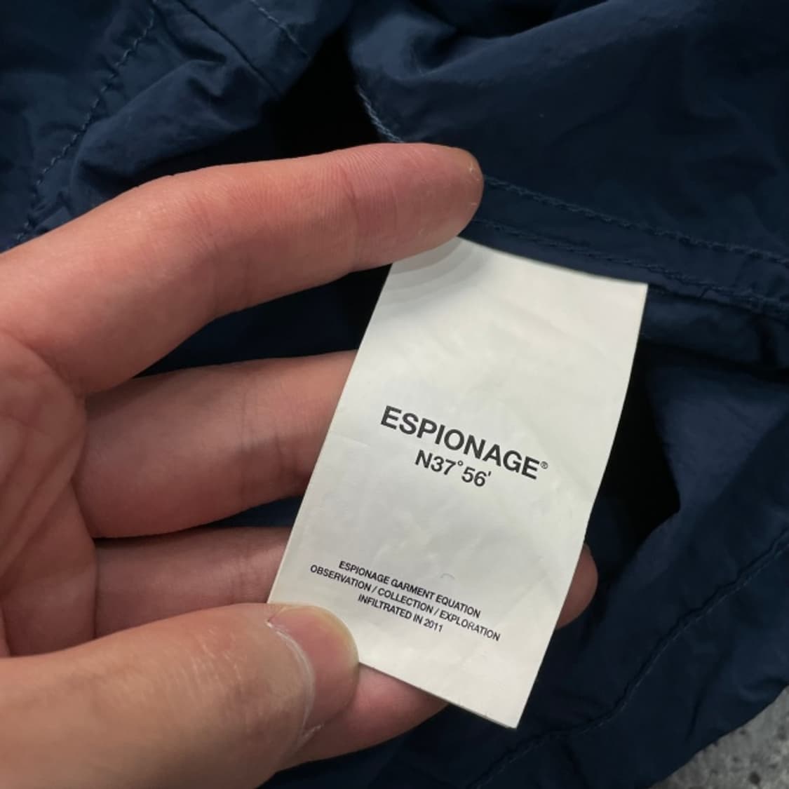 100 에스피오나지 나일론 워크 셔츠  상품이미지4