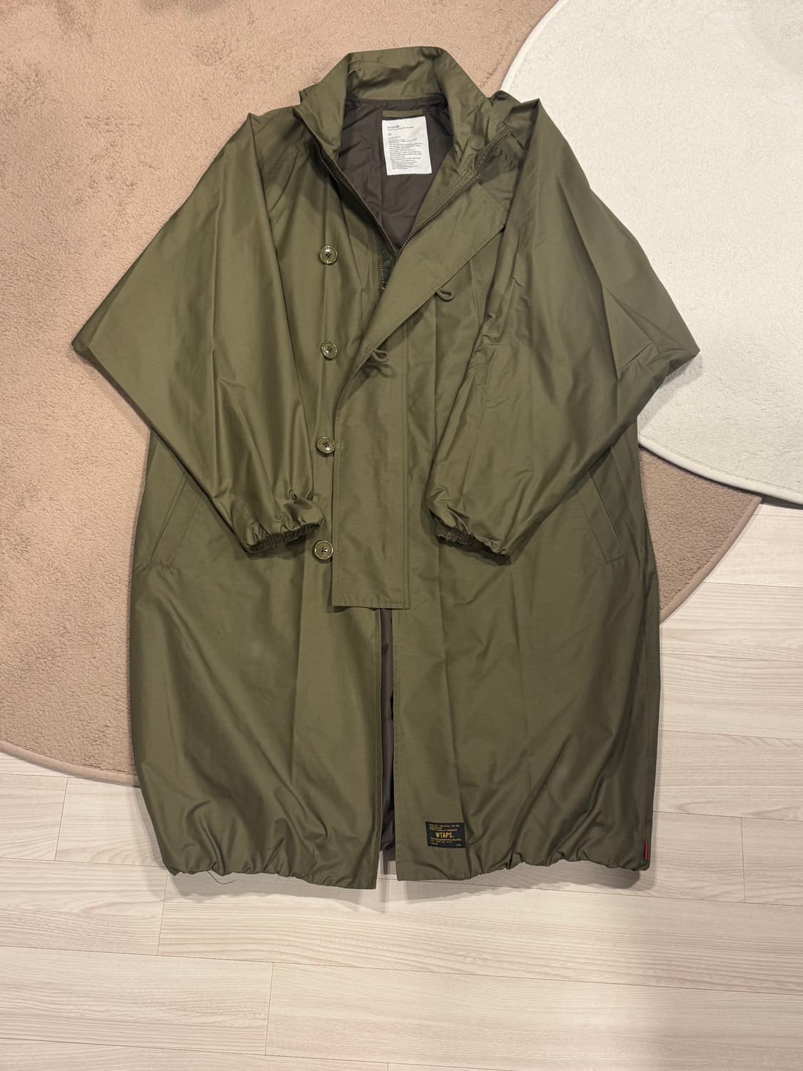 더블탭스 wtaps 피쉬테일 후디드 파카 3사이즈 상품이미지3