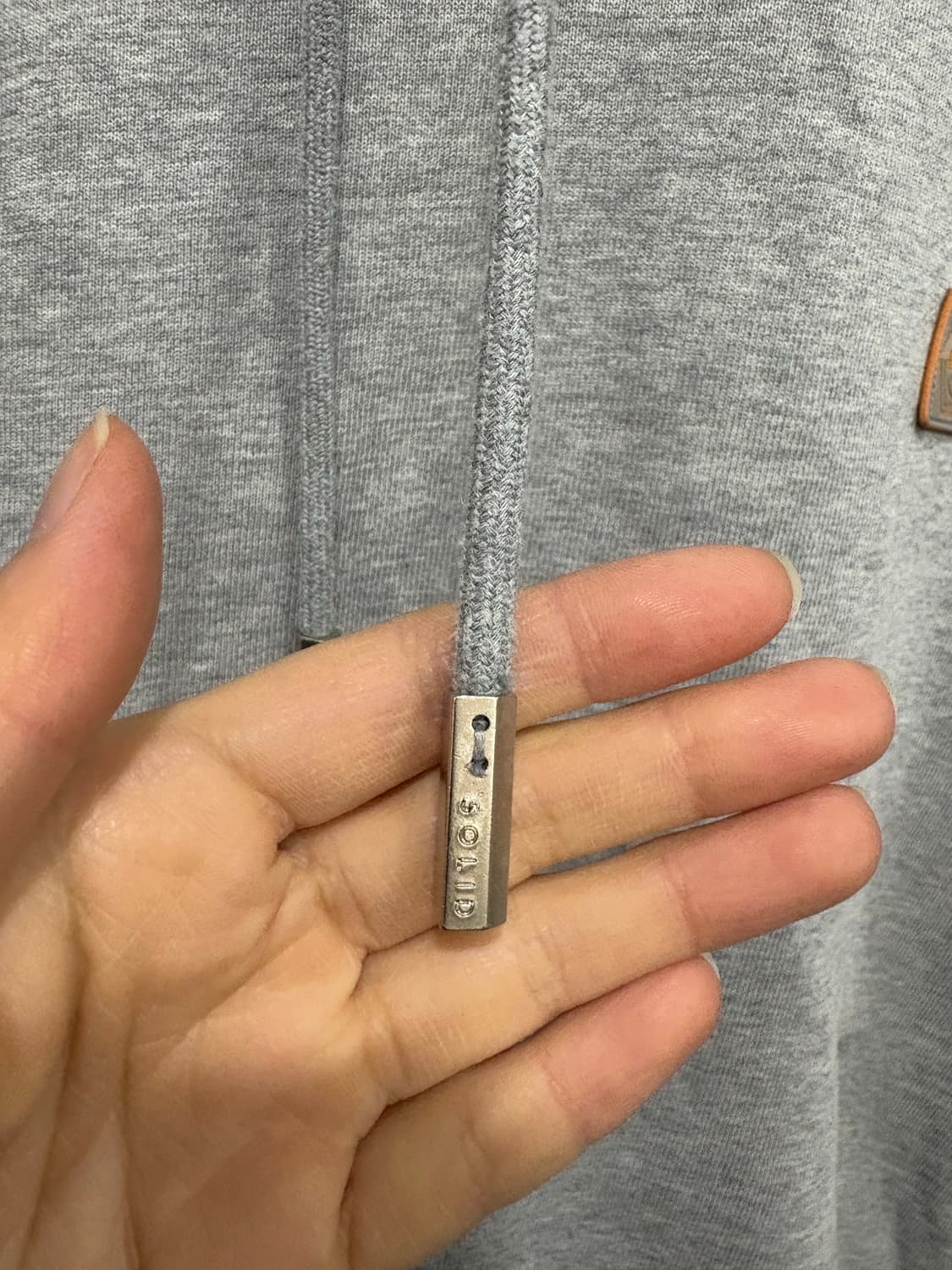 솔리드옴므 그레이 후드티 105 상품이미지3