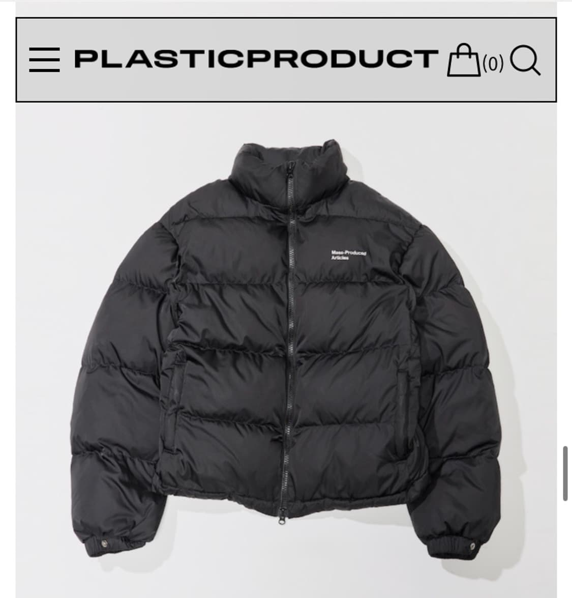 플라스틱 프로덕트 mPa PUFFER (Black) M 상품이미지2