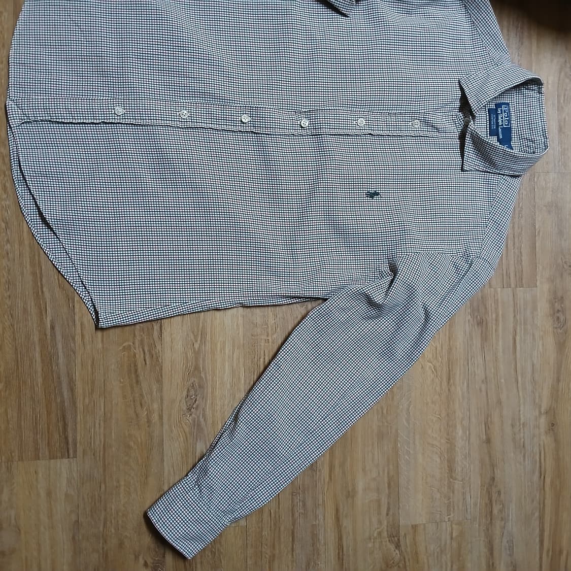 POLO 폴로 체크 셔츠 남방 빈티지 상품이미지4