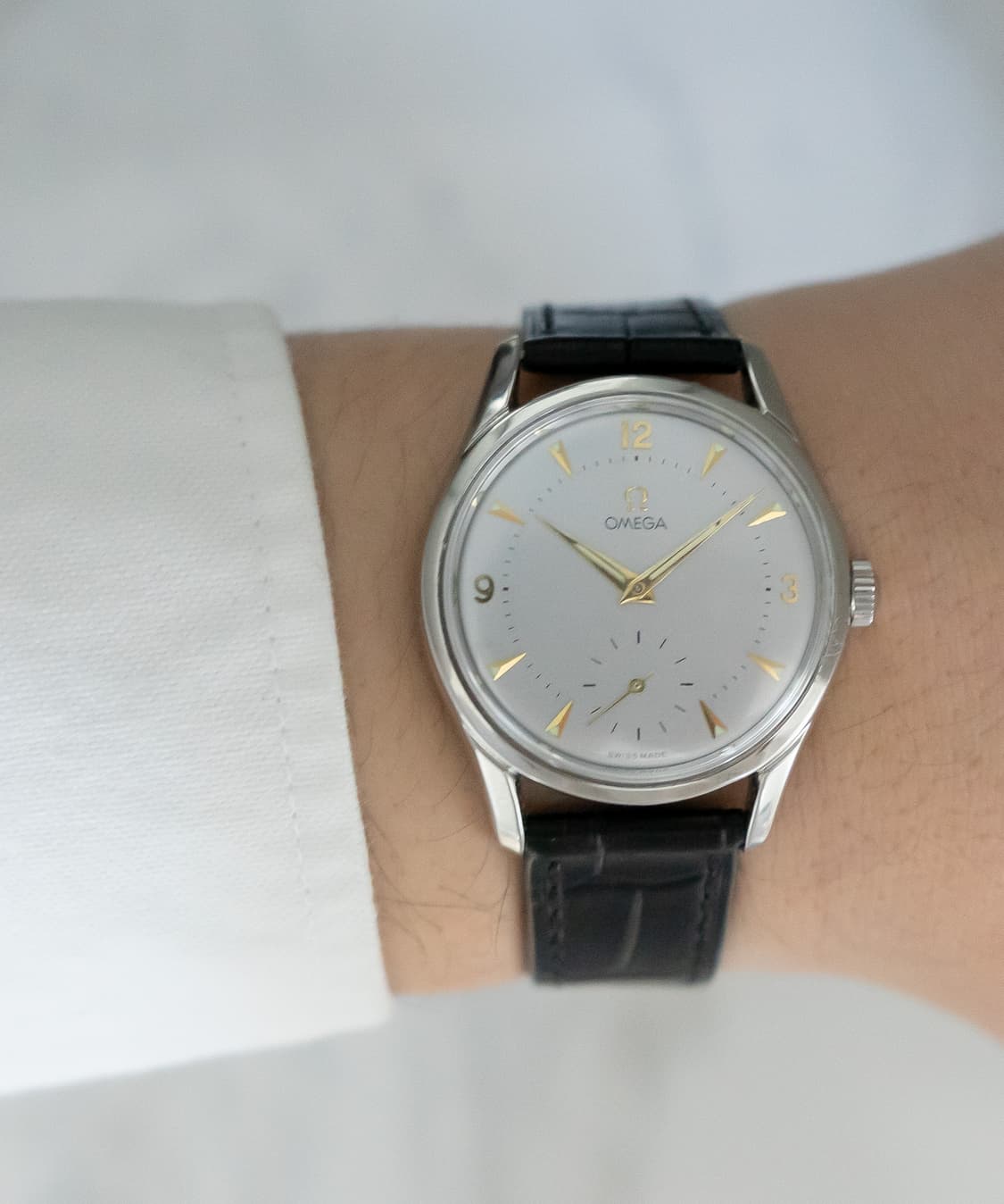 오메가 1948 독립초침 스몰세컨즈 빈티지 수동 시계  상품이미지1