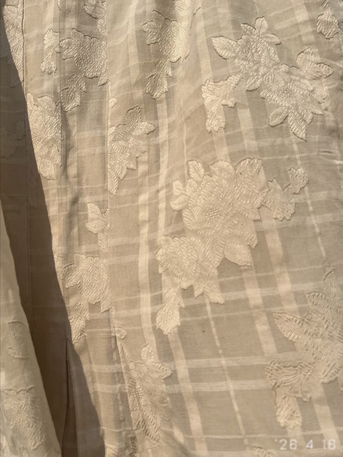 Embroidered Pencil Skirt 자수 펜슬 스커트 상품이미지2