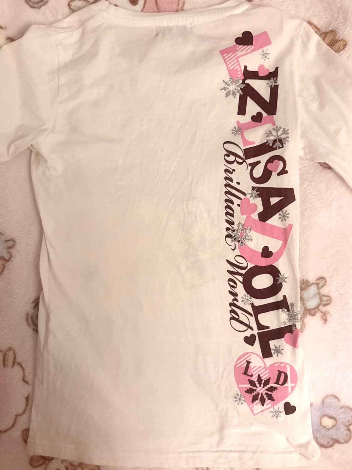 리즈리사돌 딸기초코 갸루 탑 상품이미지2