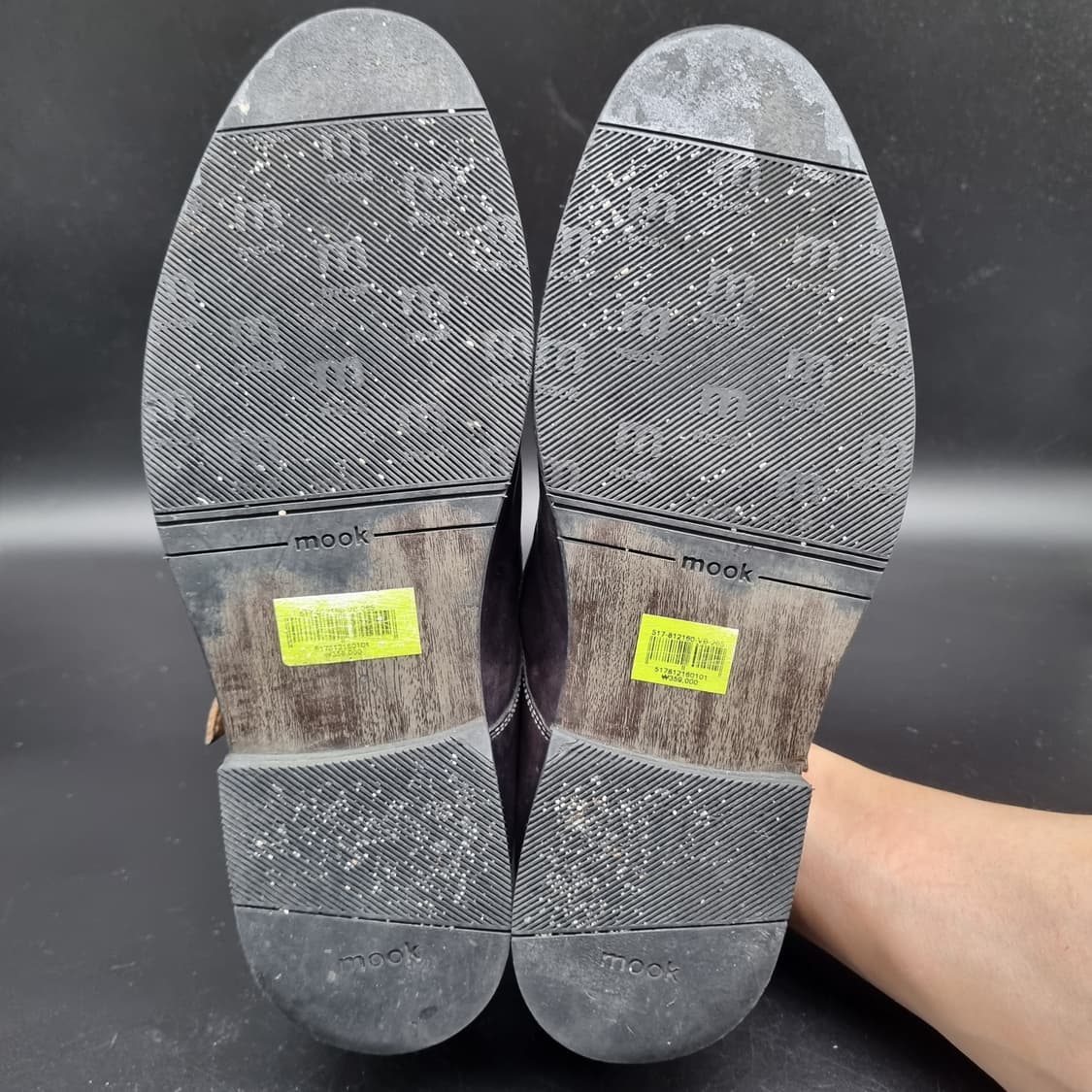 무크 레더 남성로퍼 실사이즈275 상품이미지3