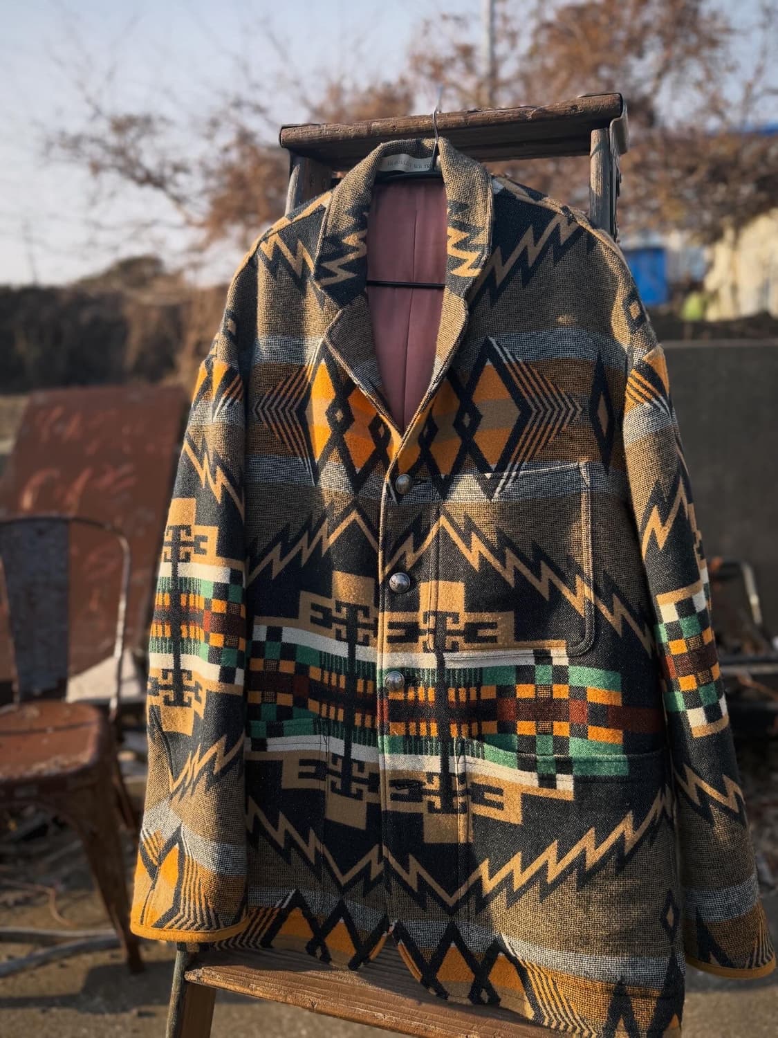 Visvim Exclusive Railwood Navajo Jacket 상품이미지2