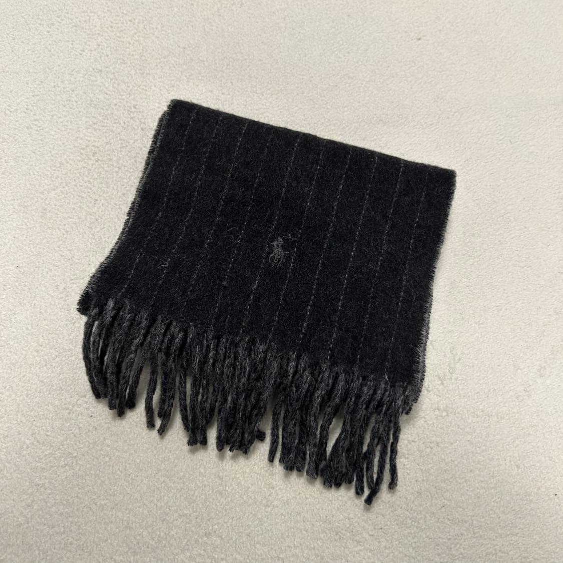 Polo Stripe Wool Muffler 상품이미지4