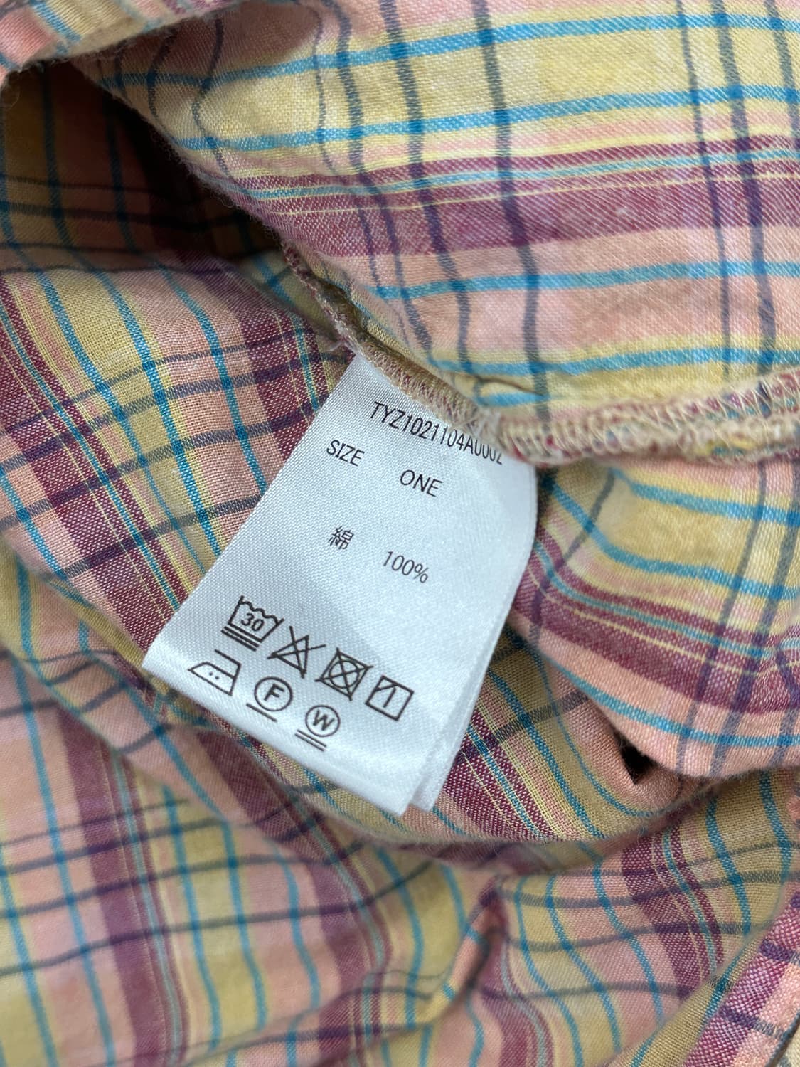🍇하구미의 체크 러블리 코디세트 🍇 셔츠 블라우스 괴짜 그런지 히피 상품이미지7