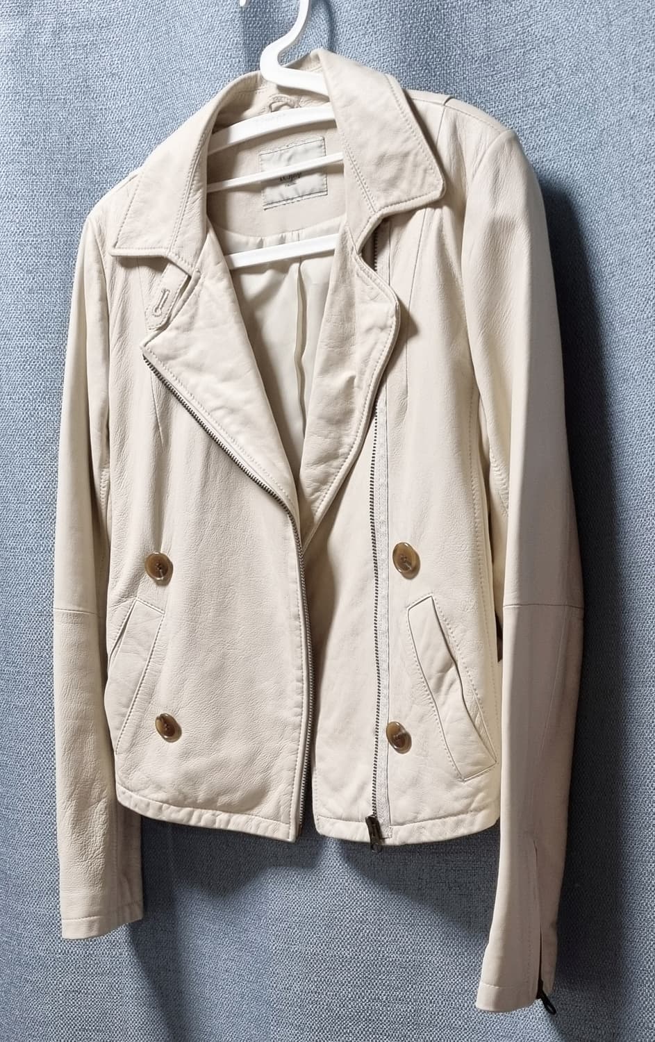 르샵 양가죽 크롭 라이더자켓(S) 상품이미지3