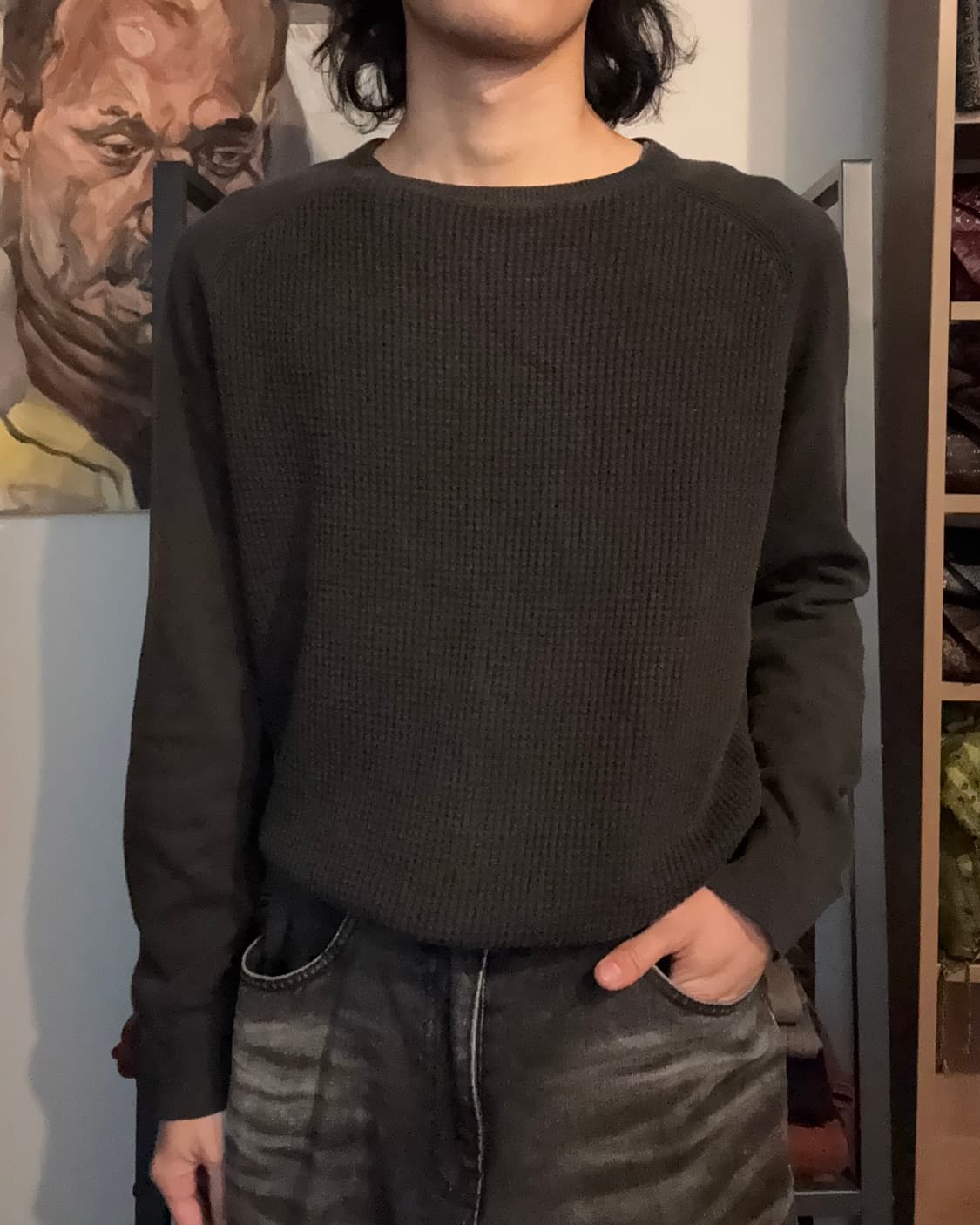 Ck 차콜 티셔츠 상품이미지3