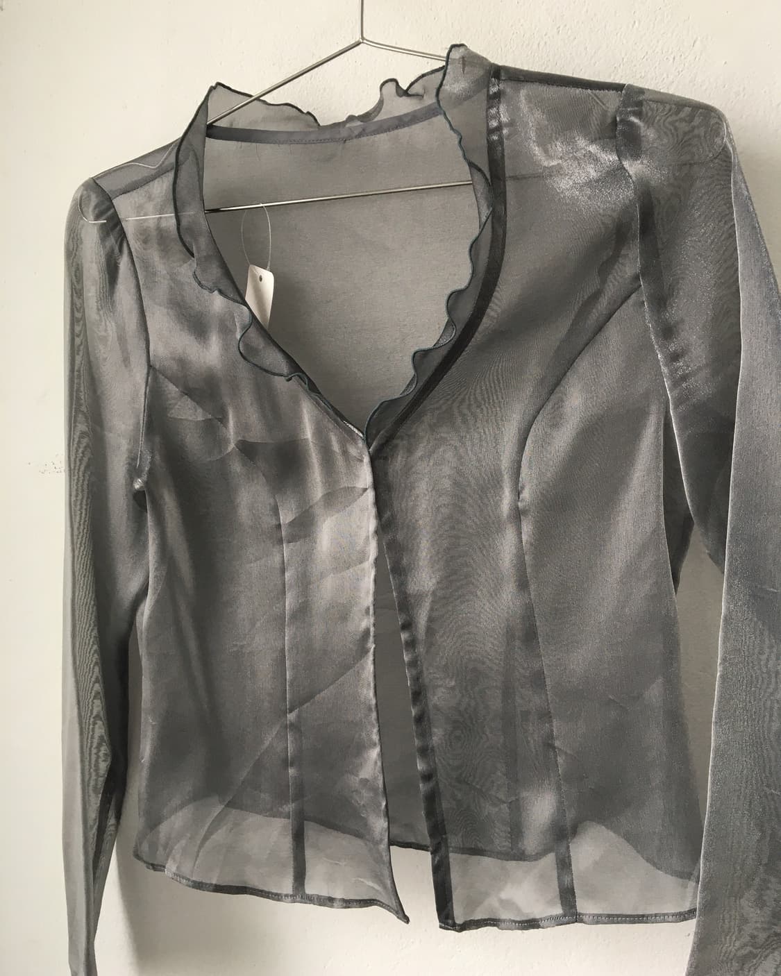 Silver mood glossy jacket 상품이미지4