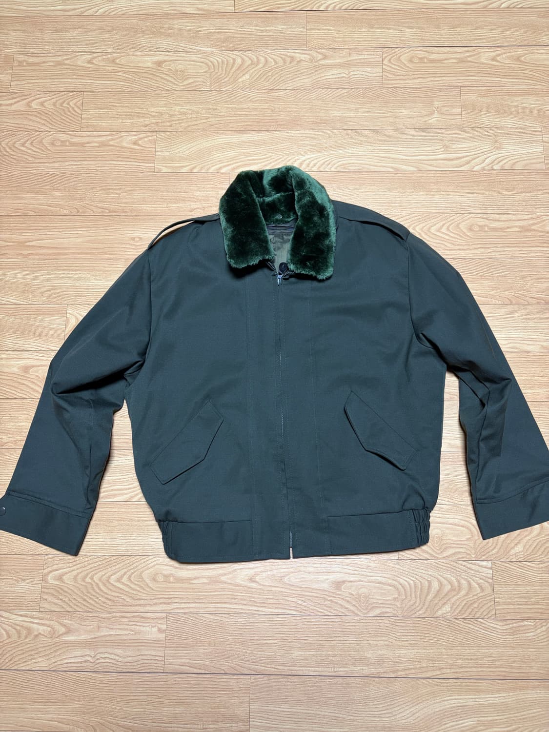 해병대 민무늬 점퍼 상품이미지1