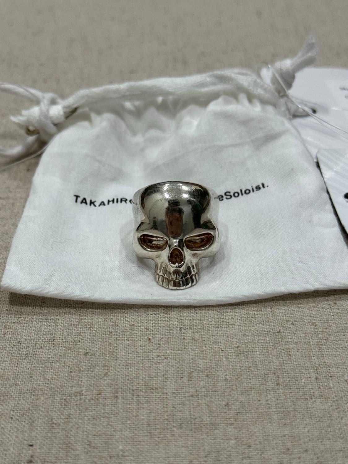 솔로이스트 24aw 스컬 링 (S) 상품이미지1
