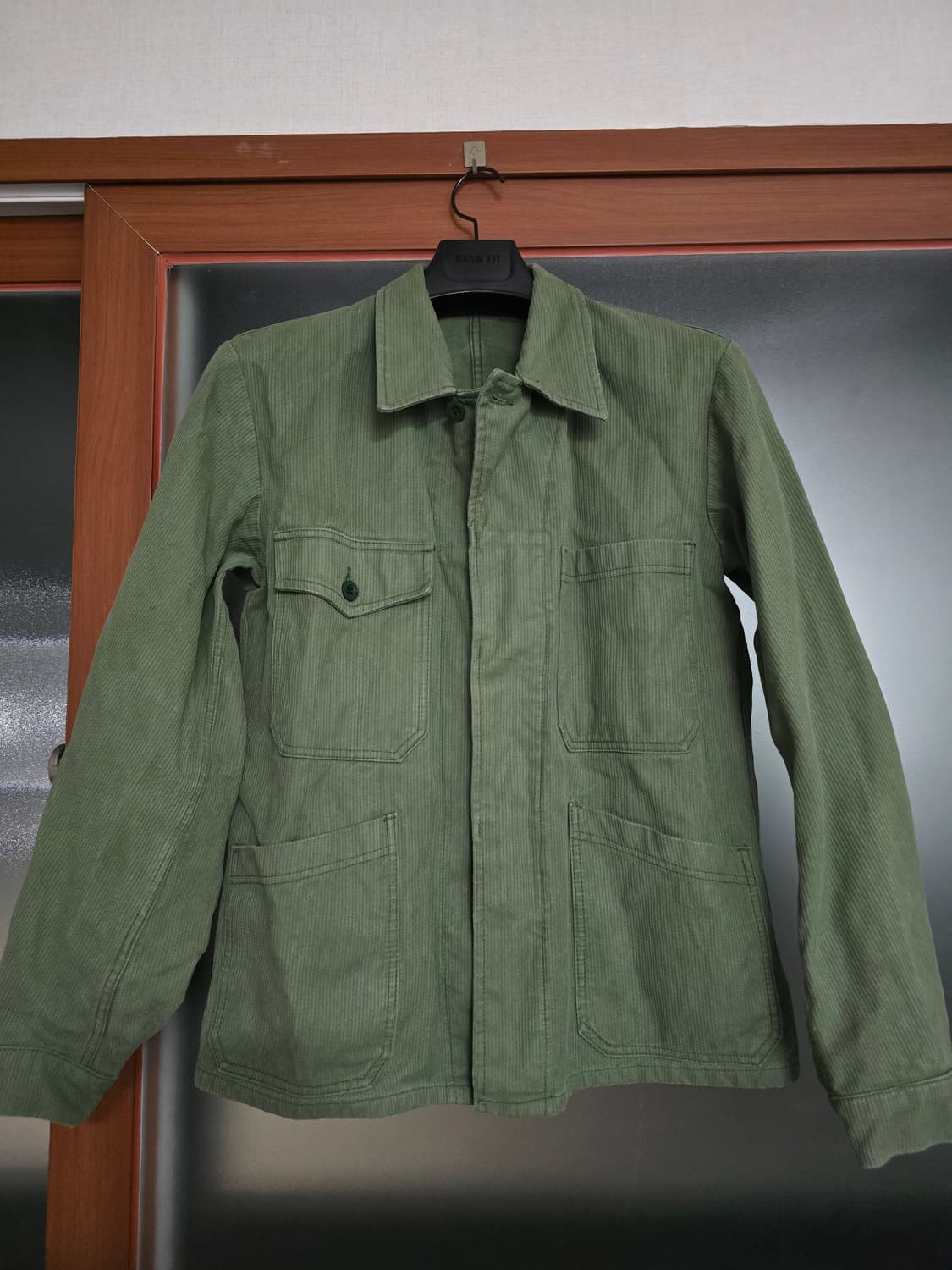 80년대 스위스 코듀로이 워크자켓 상품이미지1