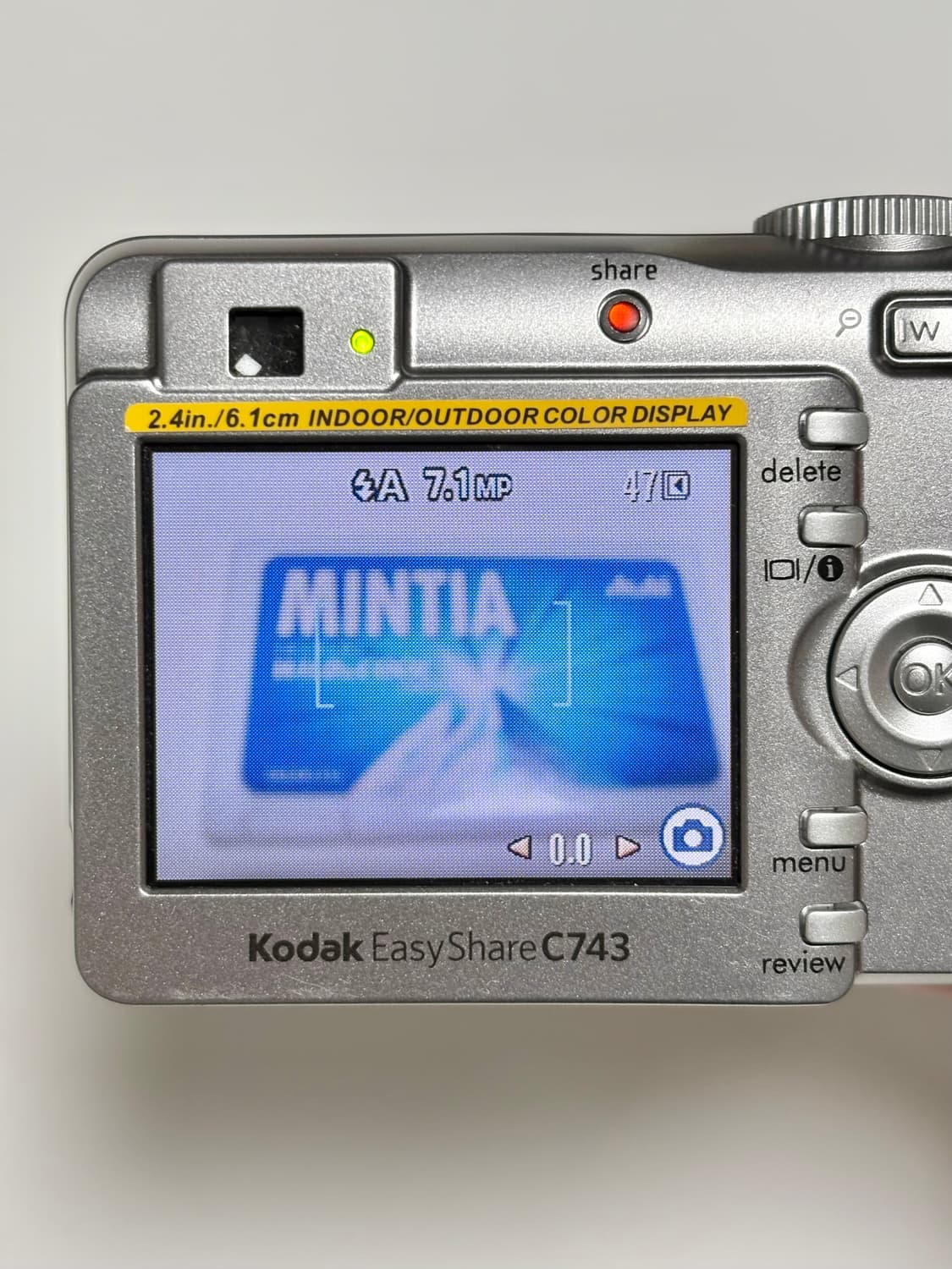 (굿!컨디션) 코닥 이지쉐어 C743 / 빈티지 디카 상품이미지4