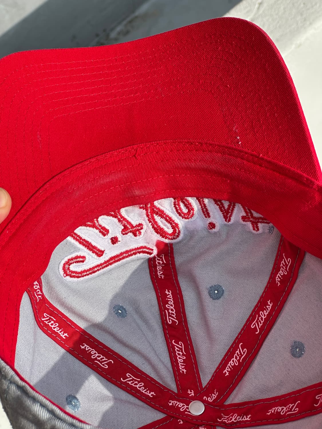 [F] 타이틀리스트 로고 캐주얼 볼캡 모자 골프 상품이미지7