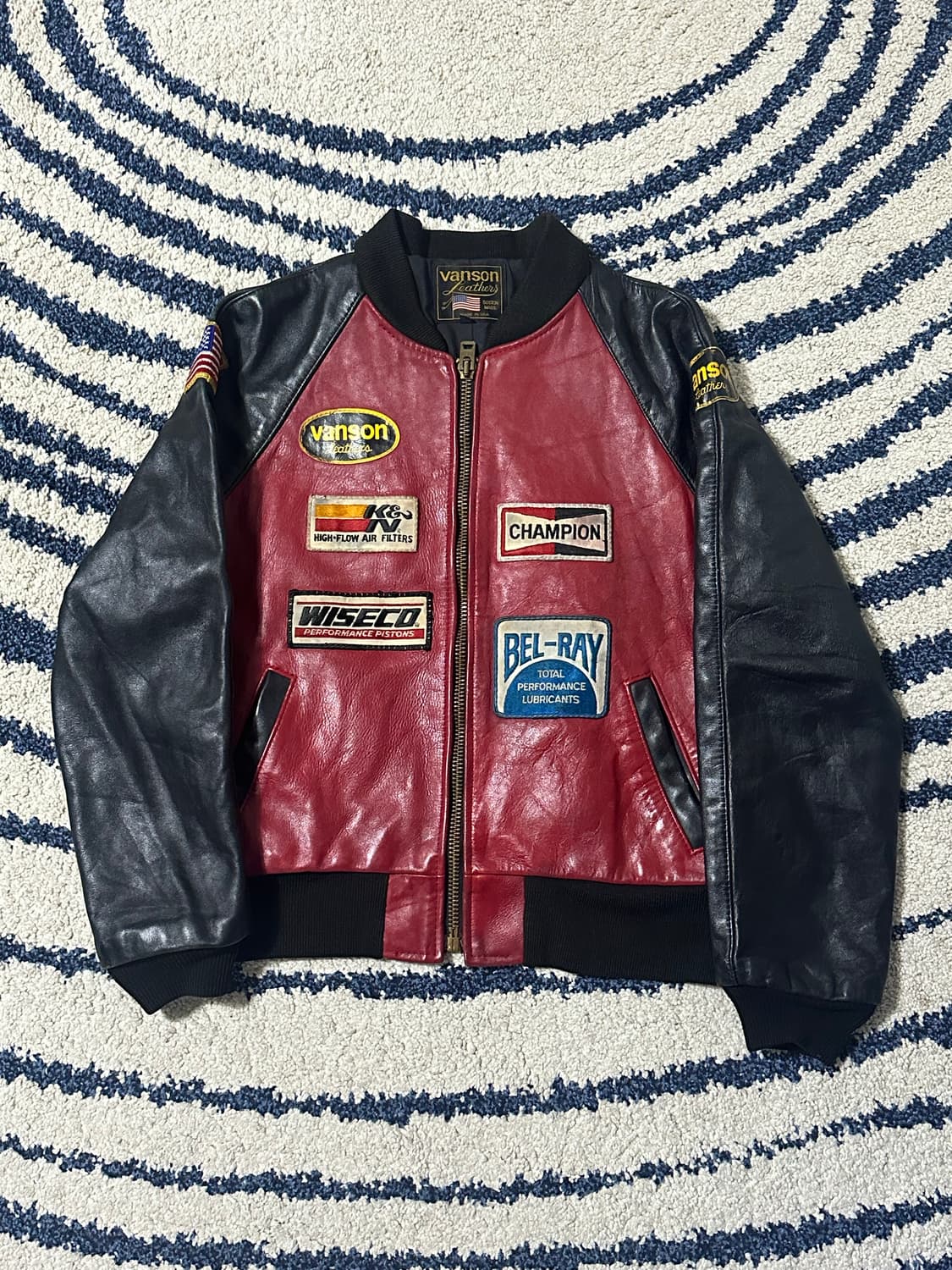 벤슨 레더 자켓 사이즈 40 상품이미지1