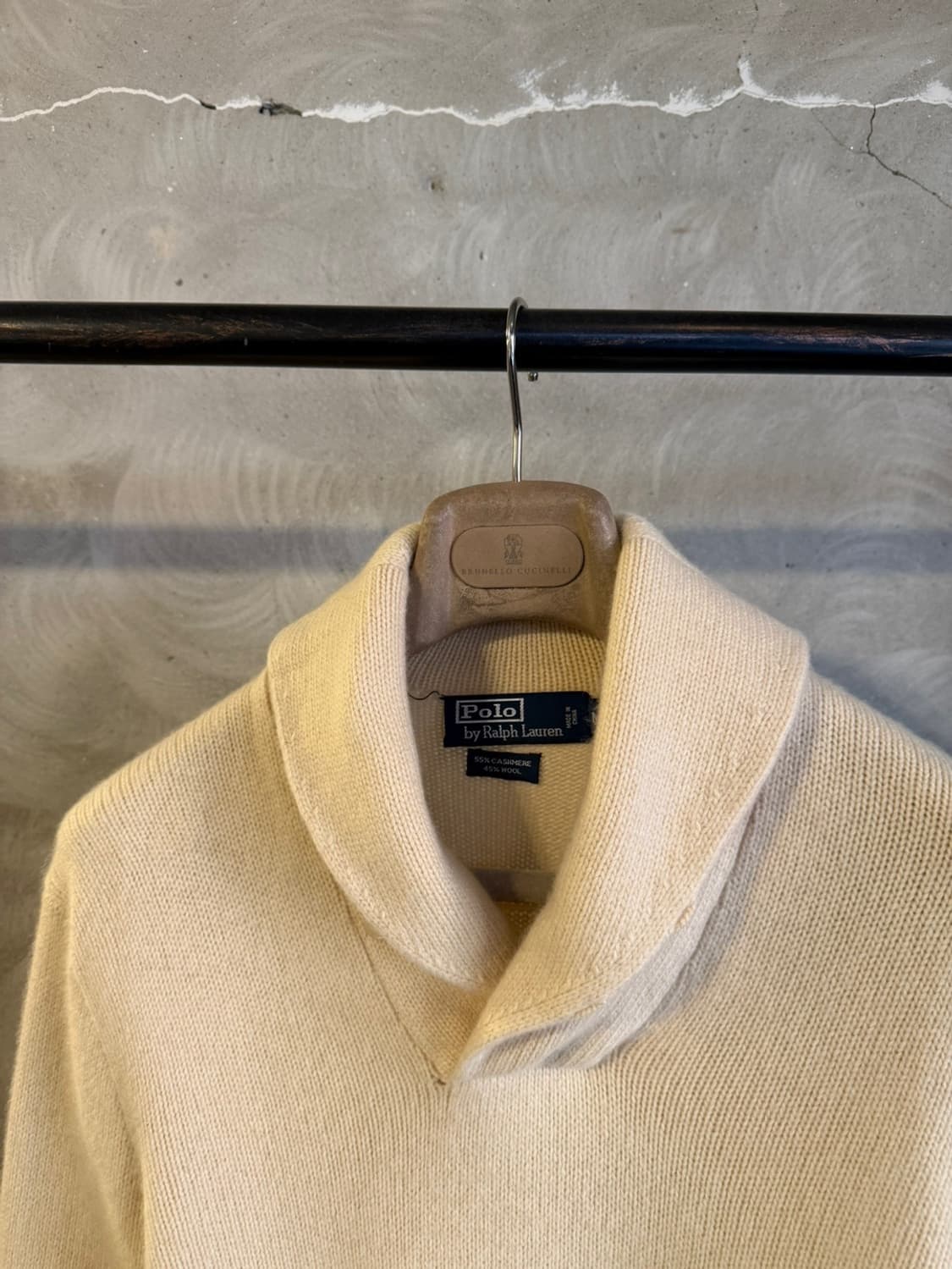 폴로 랄프로렌 숄칼라 니트 100 상품이미지3
